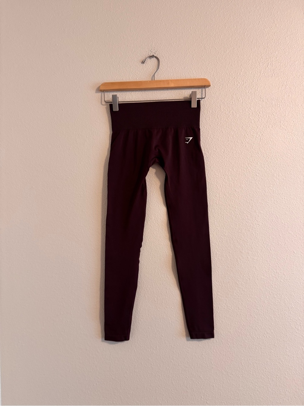 Gymshark High-Waist Leggings - Dark Burgundy